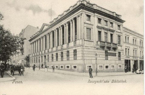 Biblioteka Raczyńskich w Poznaniu – pocztówka 3 z 7