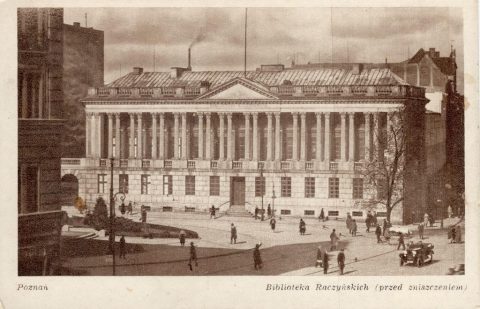 Biblioteka Raczyńskich w Poznaniu – pocztówka 6 z 7