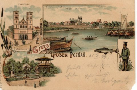 Poznańskie Kartki litograficzne – pocztówka 20 z 29