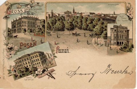 Poznańskie Kartki litograficzne – pocztówka 7 z 29