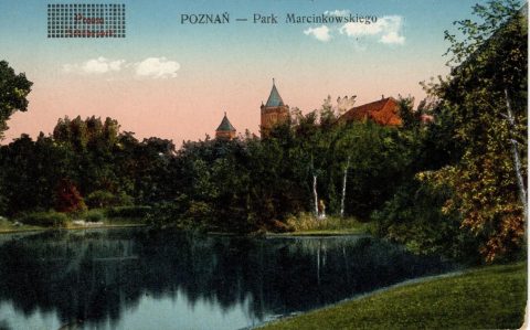 Park Karola Marcinkowskiego w Poznaniu – pocztówka 3 z 6