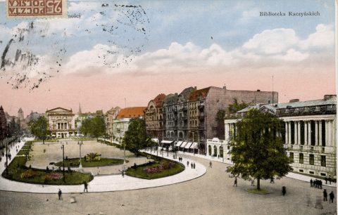Plac Wolności w Poznaniu  – pocztówka 1 z 5