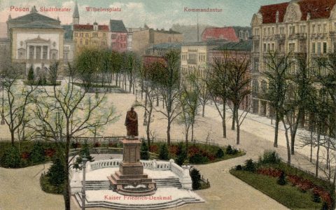 Plac Wolności w Poznaniu  – pocztówka 3 z 5