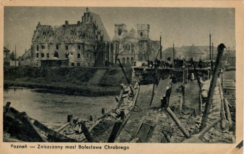 Poznań 1945  na fotografiach  Zbigniewa Zielonackiego – pocztówka 57 z 67
