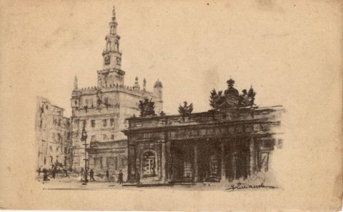 Poznań Stary Rynek – pocztówka 3 z 5